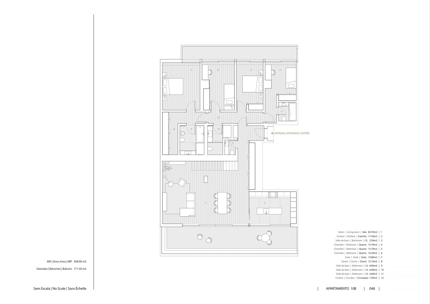 4 Bed, 4 Bath, ApartmentFor Sale, Lisboa, Lisboa, 1050-063