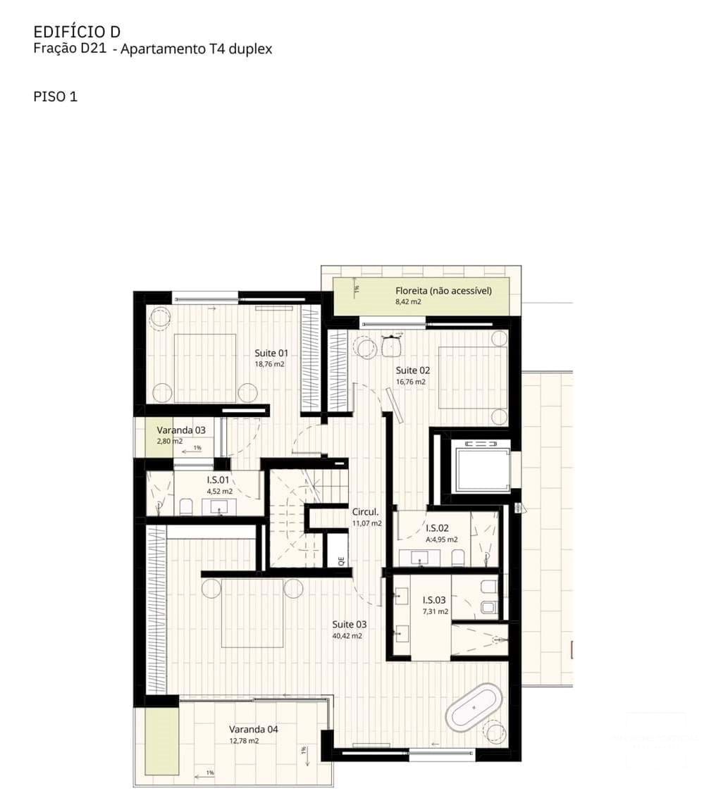 4 Bed, 4 Bath, ApartmentFor Sale, Cascais, Lisboa, 2750-003