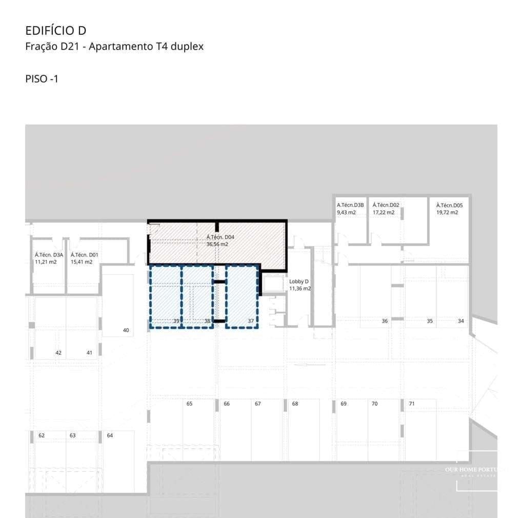 4 Bed, 4 Bath, ApartmentFor Sale, Cascais, Lisboa, 2750-003