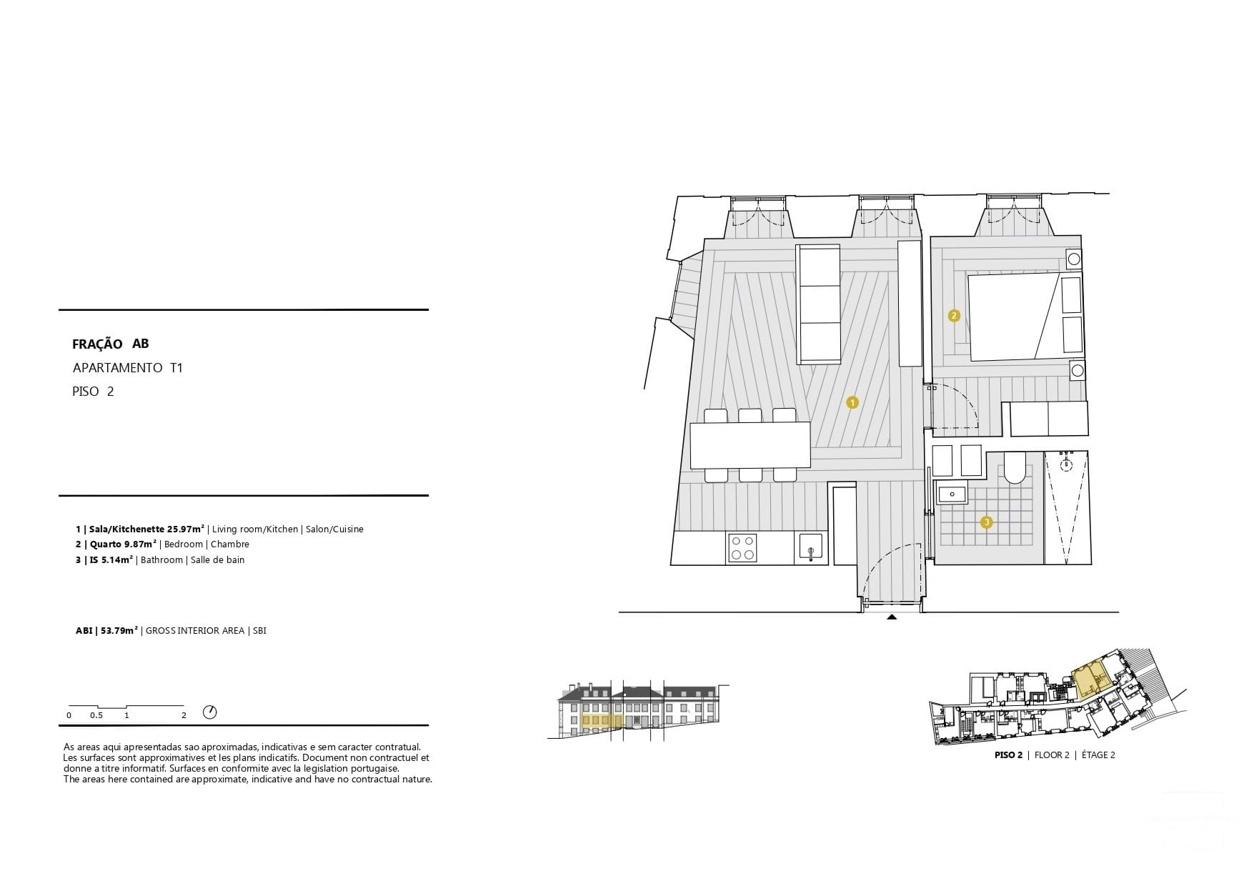 1 Bed, 1 Bath, ApartmentFor Sale, Lisboa, Lisboa, 1150-320