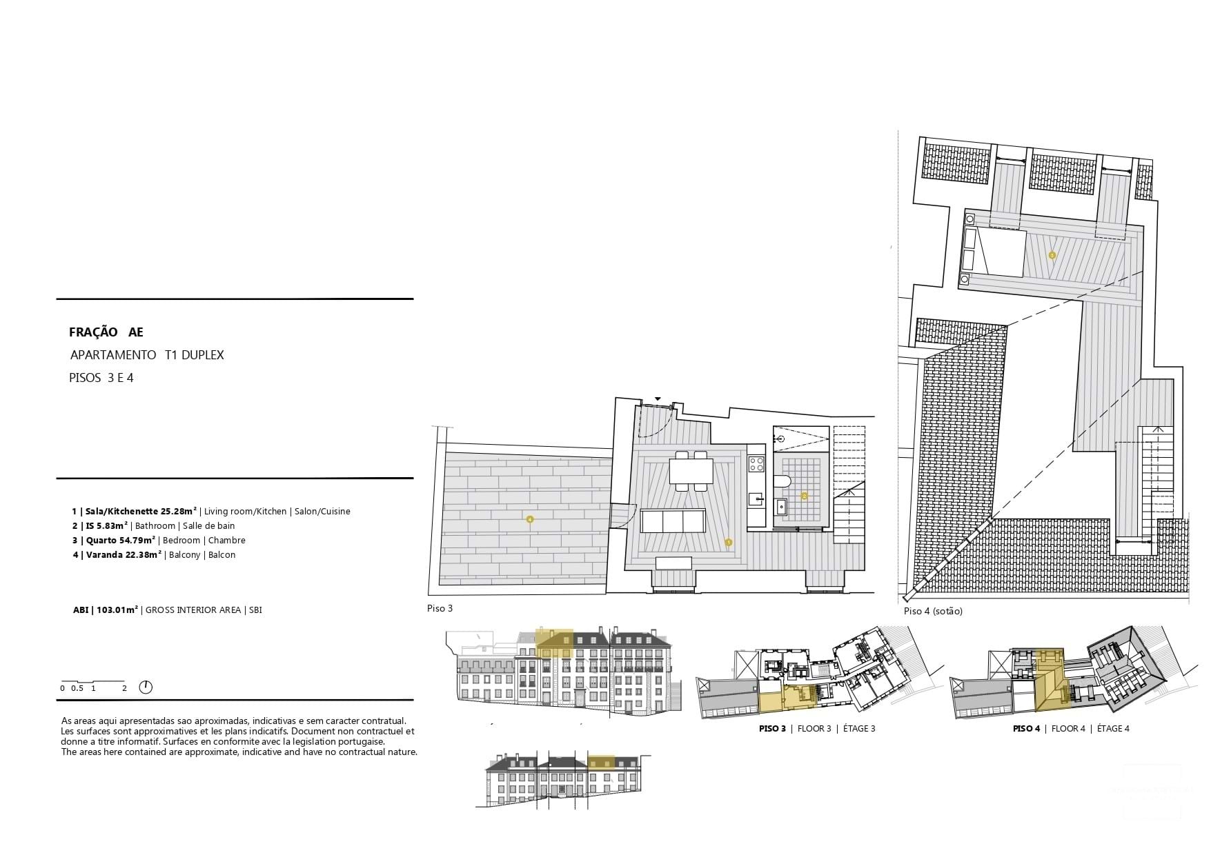 1 Bed, 1 Bath, ApartmentFor Sale, Lisboa, Lisboa, 1150-320