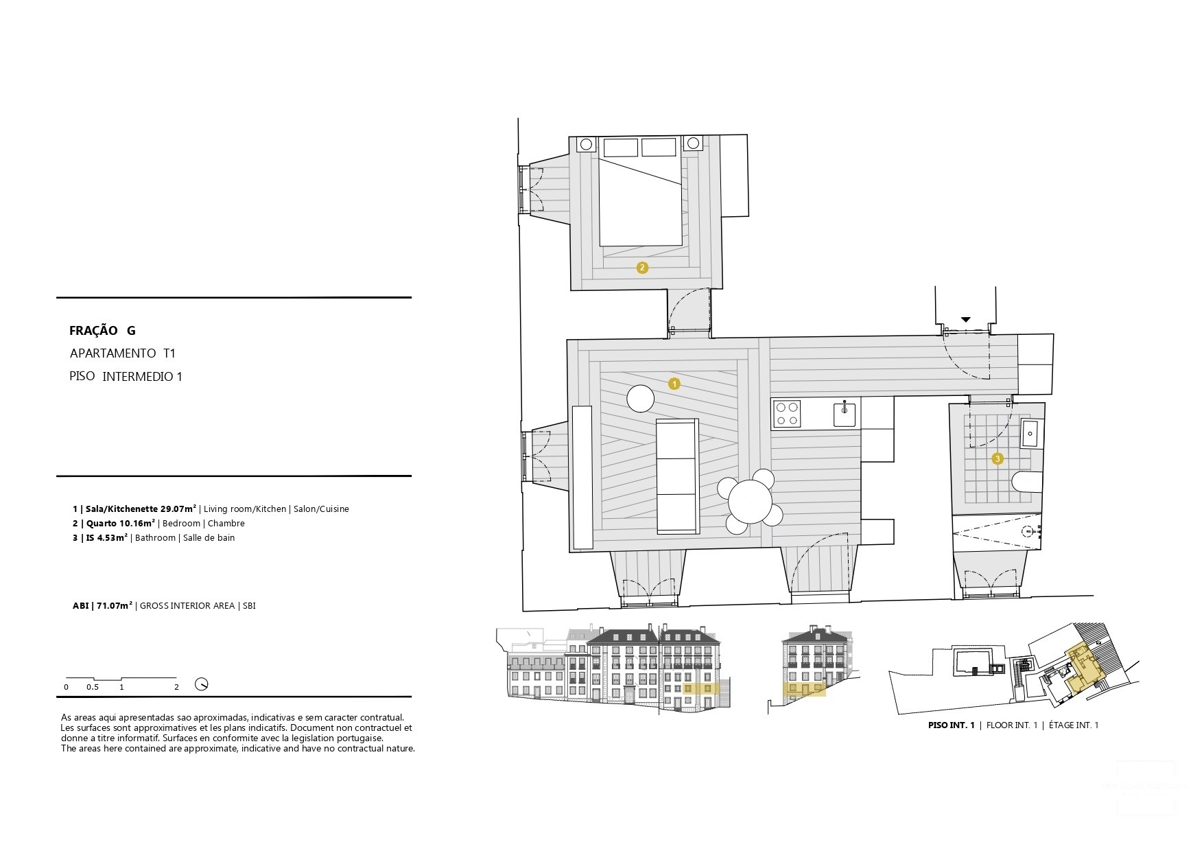 1 Bed, 1 Bath, ApartmentFor Sale, Lisboa, Lisboa, 1150-320