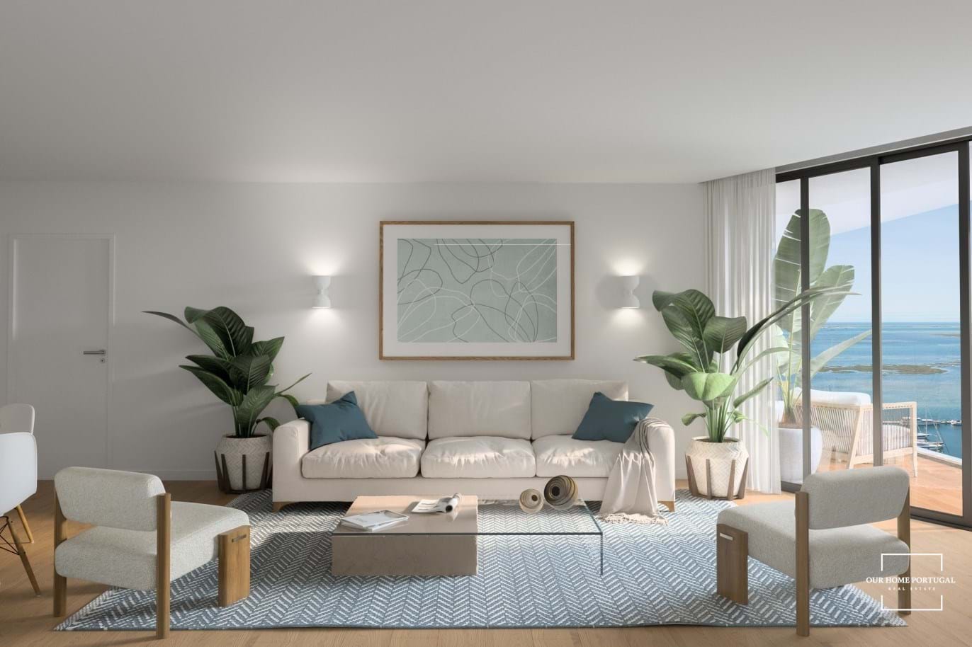 2 Bed, 3 Bath, ApartmentFor Sale, Olhão, Faro, 8700-408