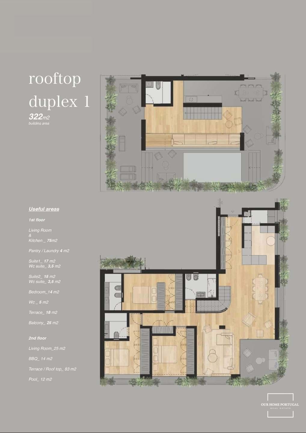 3 Bed, 3 Bath, ApartmentFor Sale, Faro, Faro, 8000-555