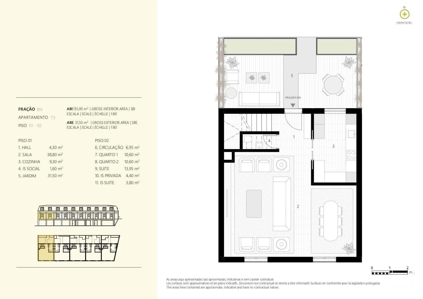 3 Bed, 2 Bath, HouseFor Sale, Oeiras, Lisboa, 1495-703