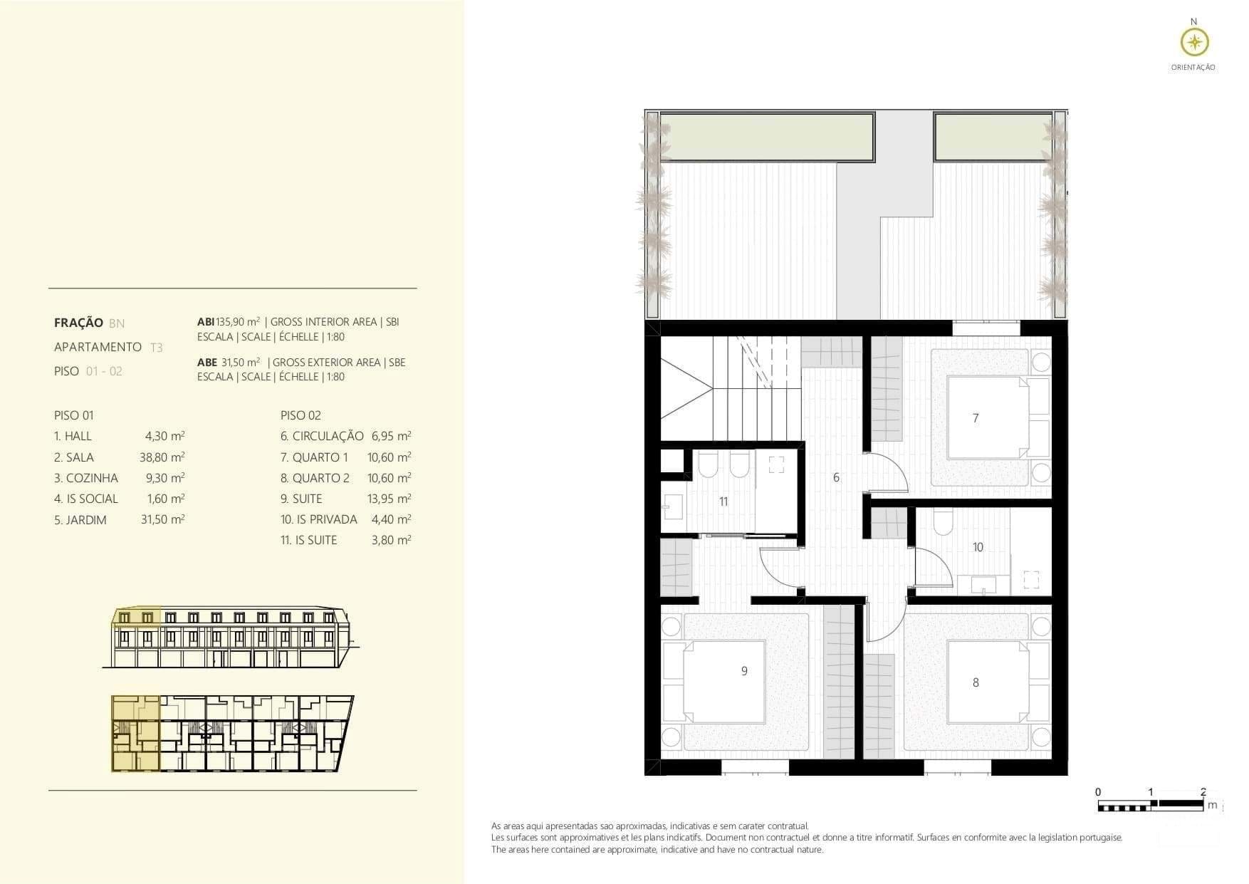 3 Bed, 2 Bath, HouseFor Sale, Oeiras, Lisboa, 1495-703