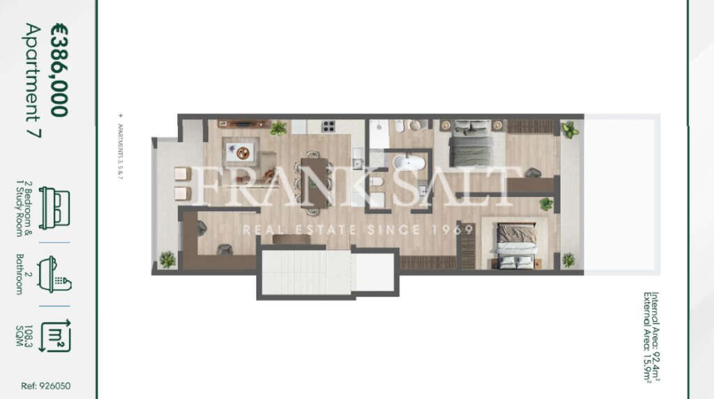 Mellieha, 3 Bedrooms Bedrooms, ,2 BathroomsBathrooms,For Sale,FRSA-926050