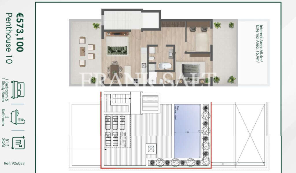 Mellieha, 2 Bedrooms Bedrooms, ,2 BathroomsBathrooms,For Sale,FRSA-926053