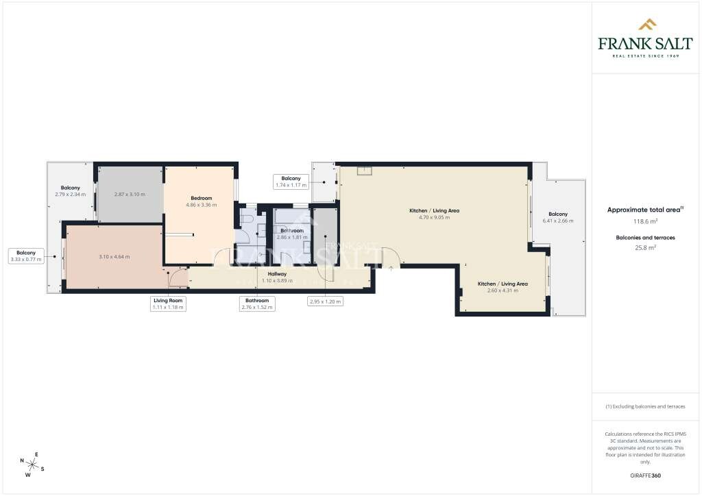 Swieqi, 3 Bedrooms Bedrooms, ,2 BathroomsBathrooms,For Sale,FRSA-924564