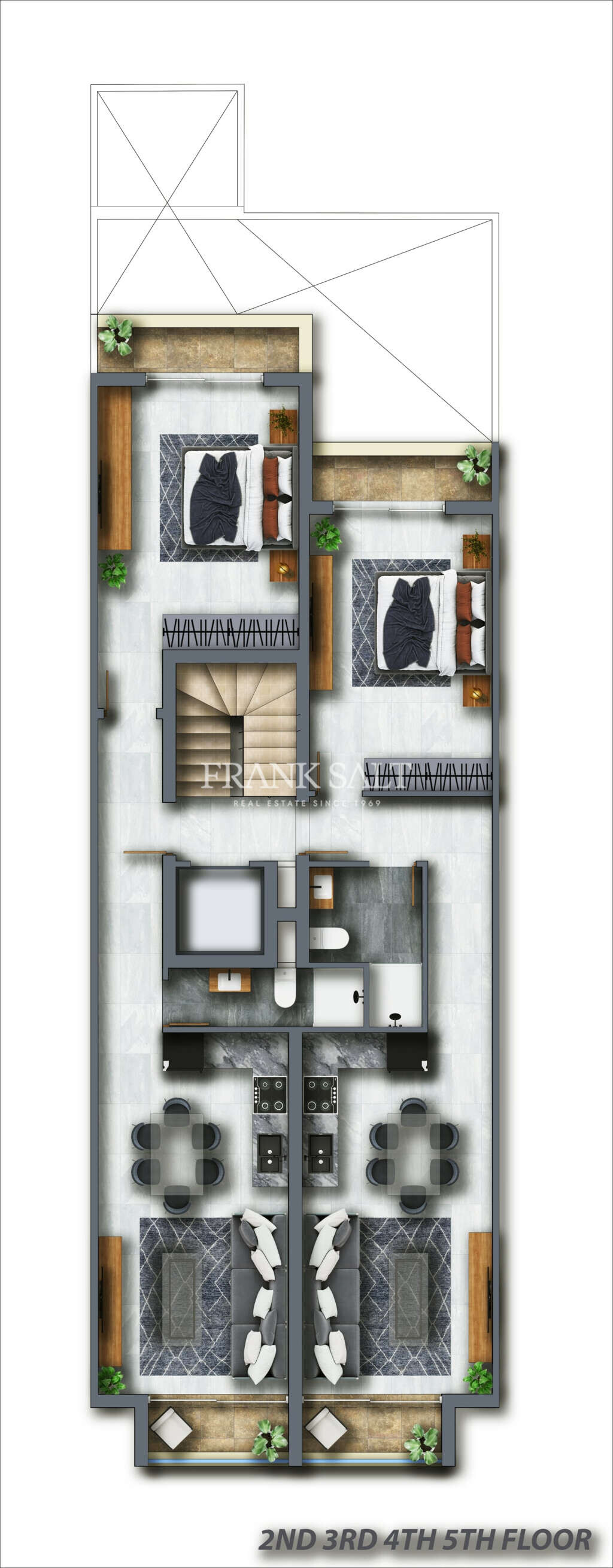 Gzira, 2 Bedrooms Bedrooms, ,2 BathroomsBathrooms,For Sale,FRSA-917452