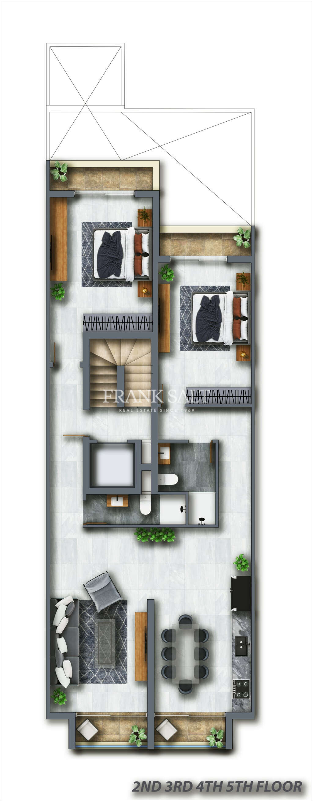 Gzira, 2 Bedrooms Bedrooms, ,2 BathroomsBathrooms,For Sale,FRSA-917452