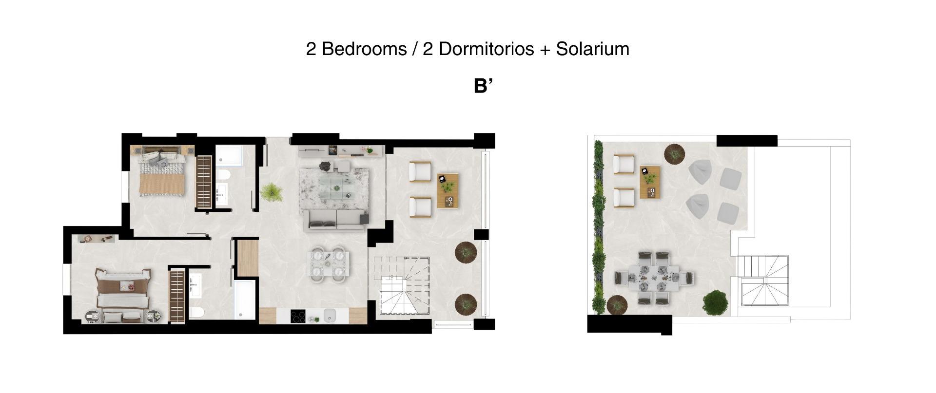 2 Bed, 2 Bath, ApartmentFor Sale, Mijas, Malaga