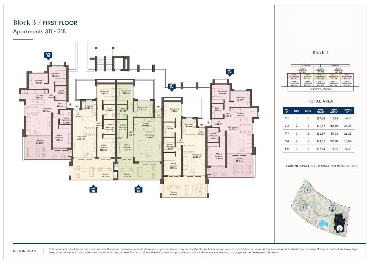 3 Bed, 2 Bath, ApartmentFor Sale, Estepona, Malaga