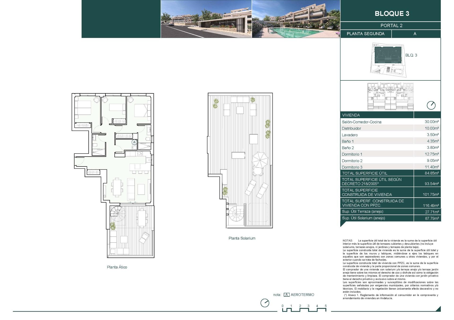 3 Bed, 2 Bath, ApartmentFor Sale, Estepona, Malaga