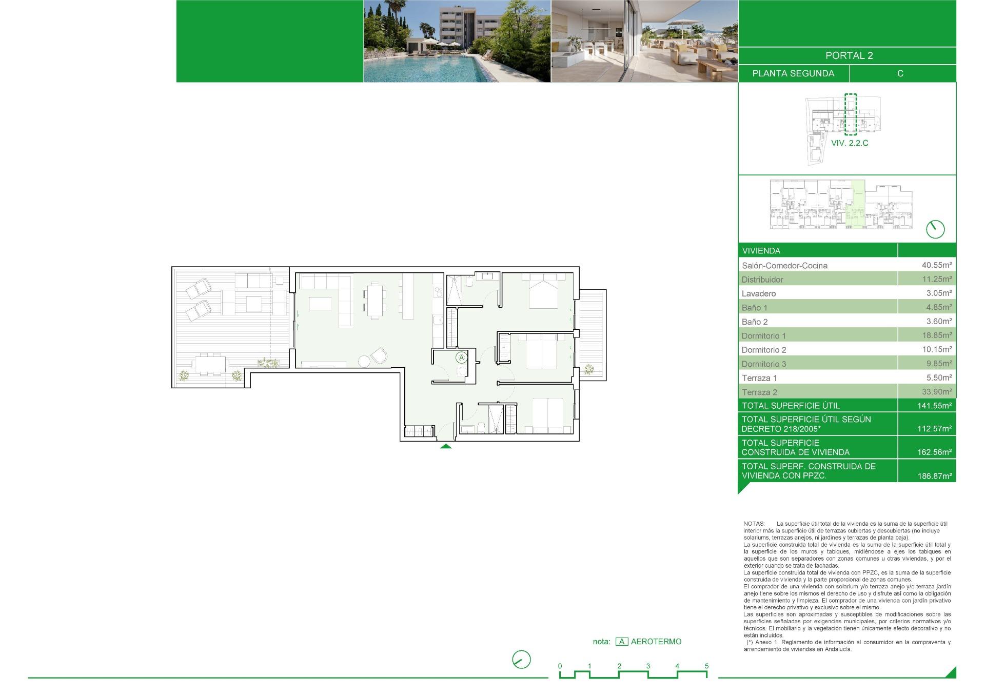 3 Bed, 2 Bath, ApartmentFor Sale, Estepona, Malaga