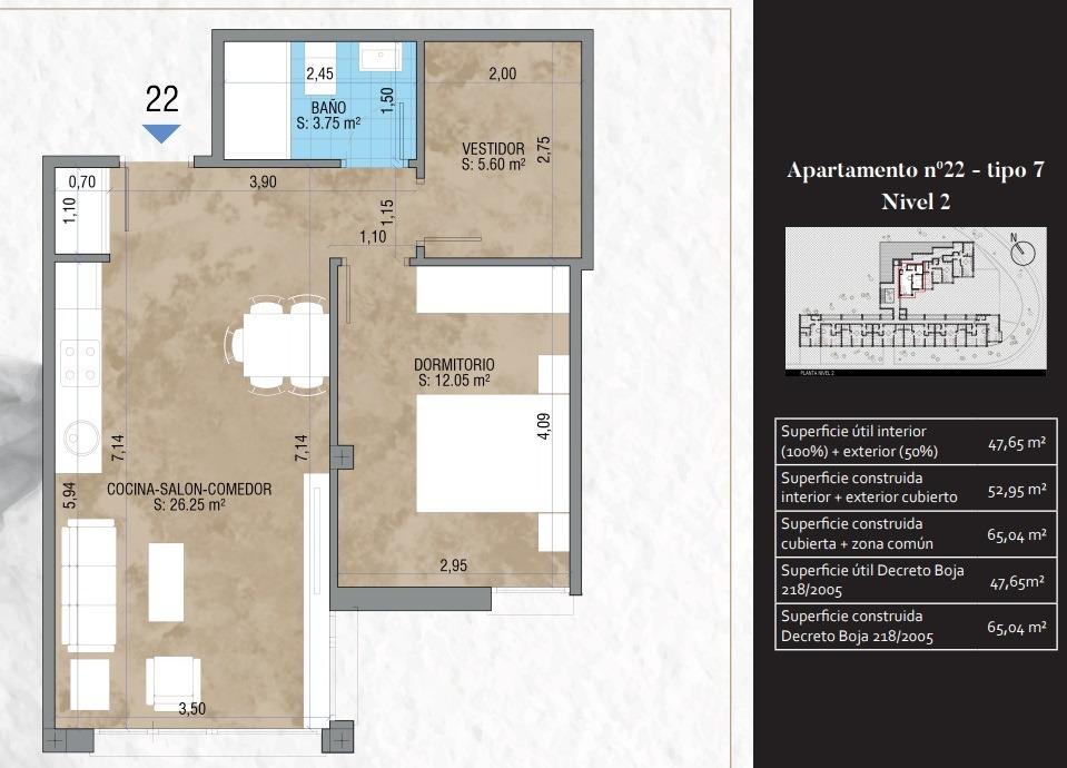 1 Bed, 1 Bath, ApartmentFor Sale, Monachil, Granada