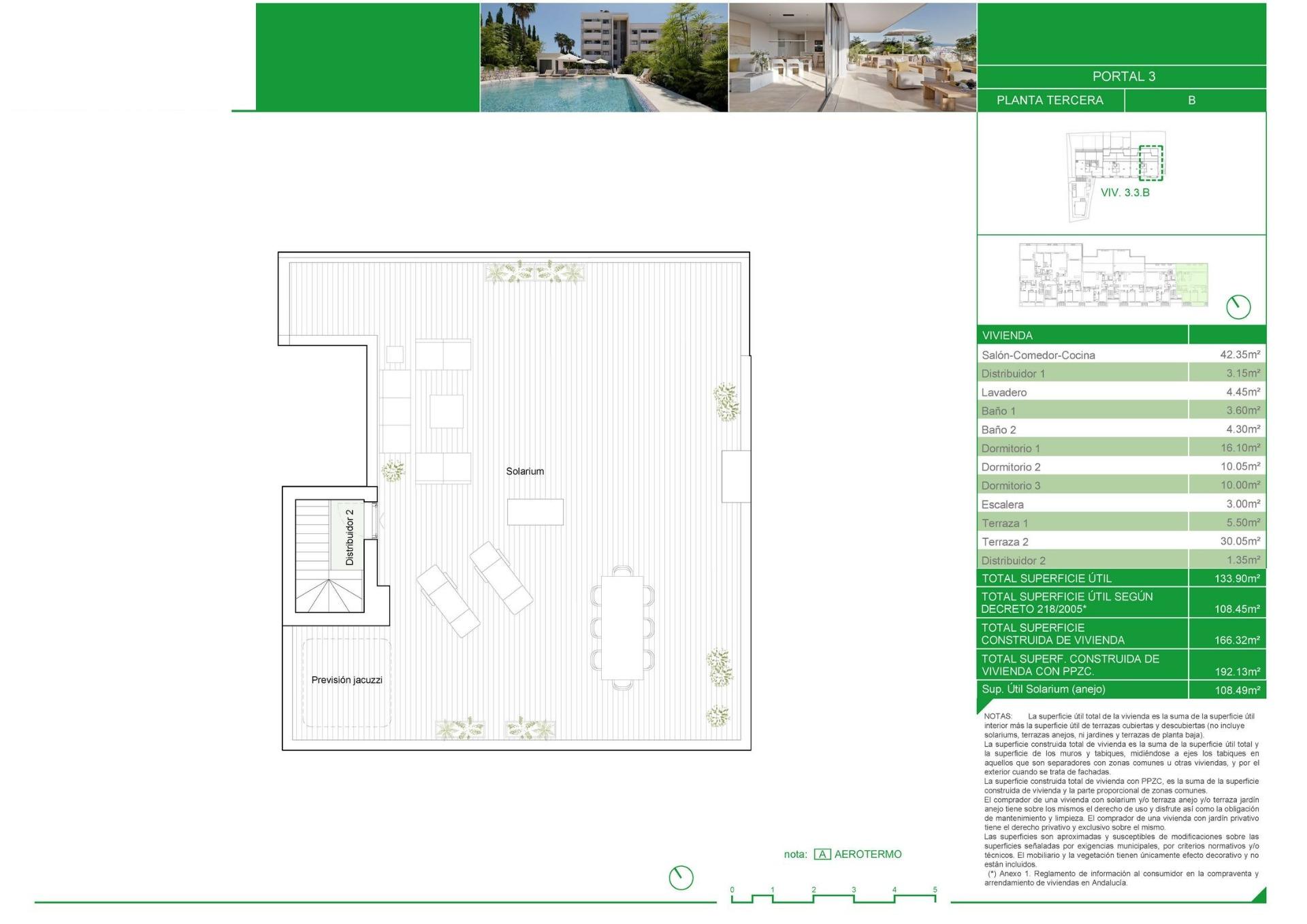 3 Bed, 2 Bath, ApartmentFor Sale, Estepona, Malaga