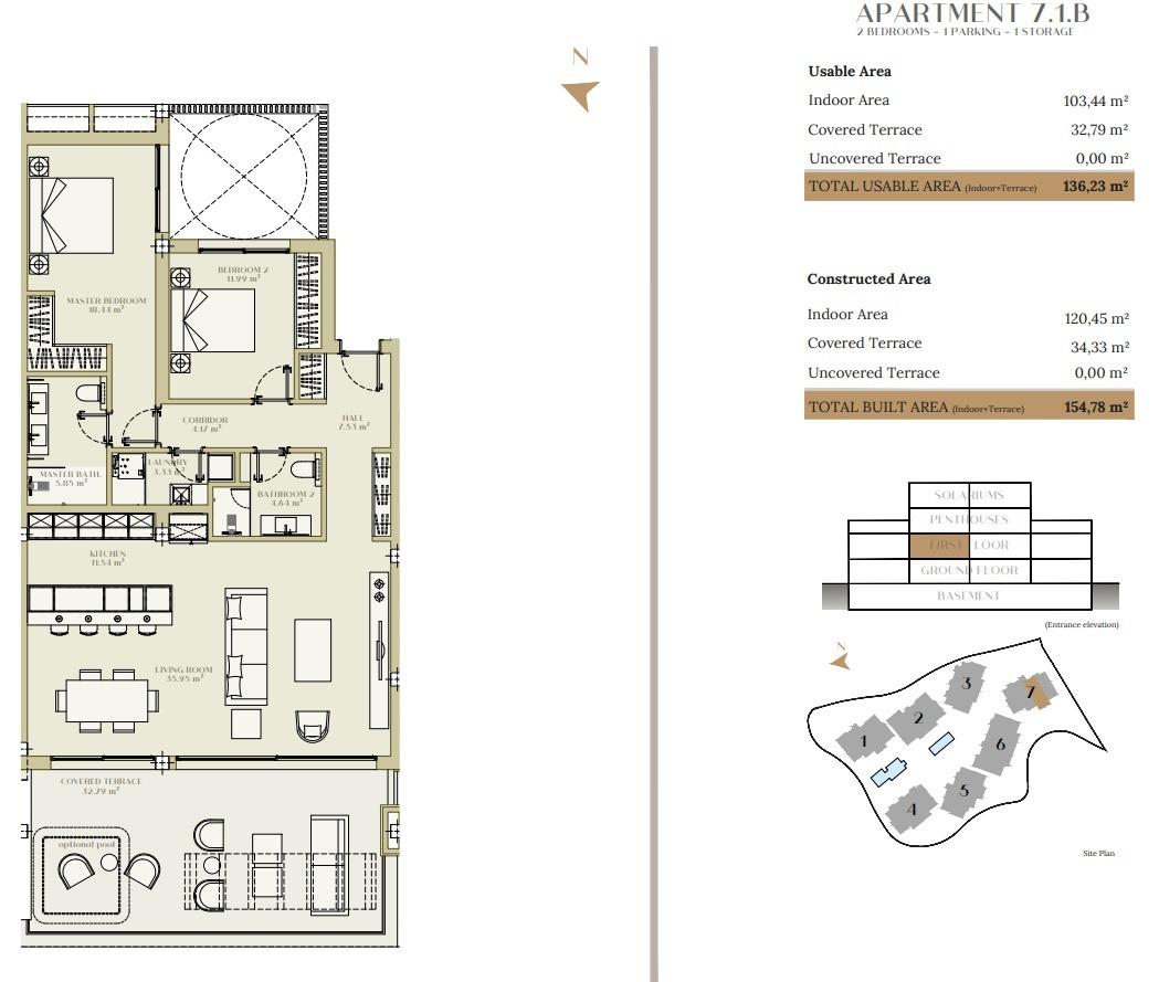 2 Bed, 2 Bath, ApartmentFor Sale, Estepona, Malaga