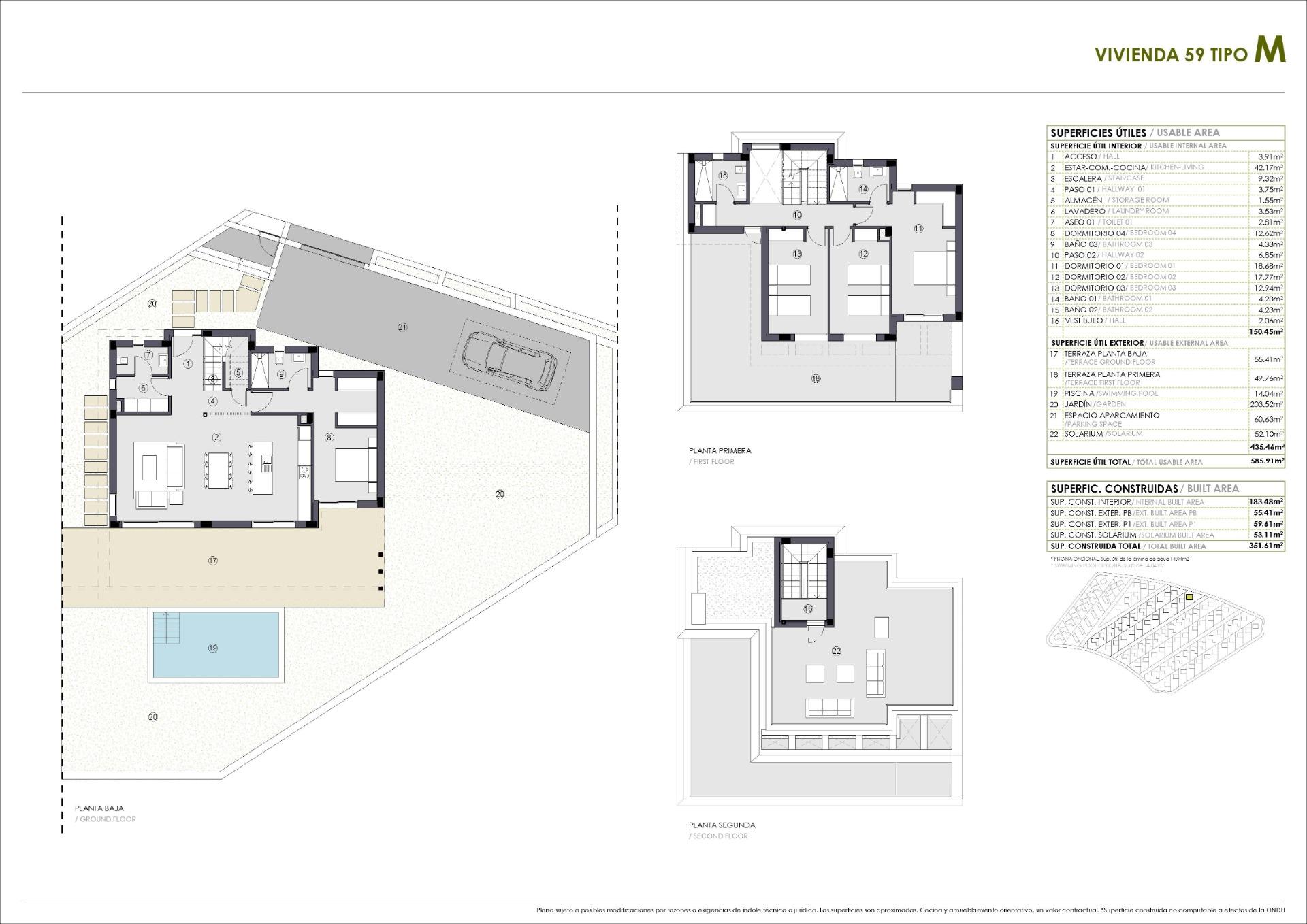 4 Bed, 3 Bath, HouseFor Sale, Polop, Alicante