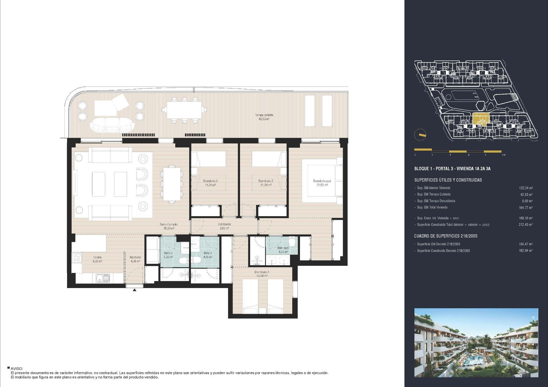 4 Bed, 3 Bath, ApartmentFor Sale, Marbella, Malaga