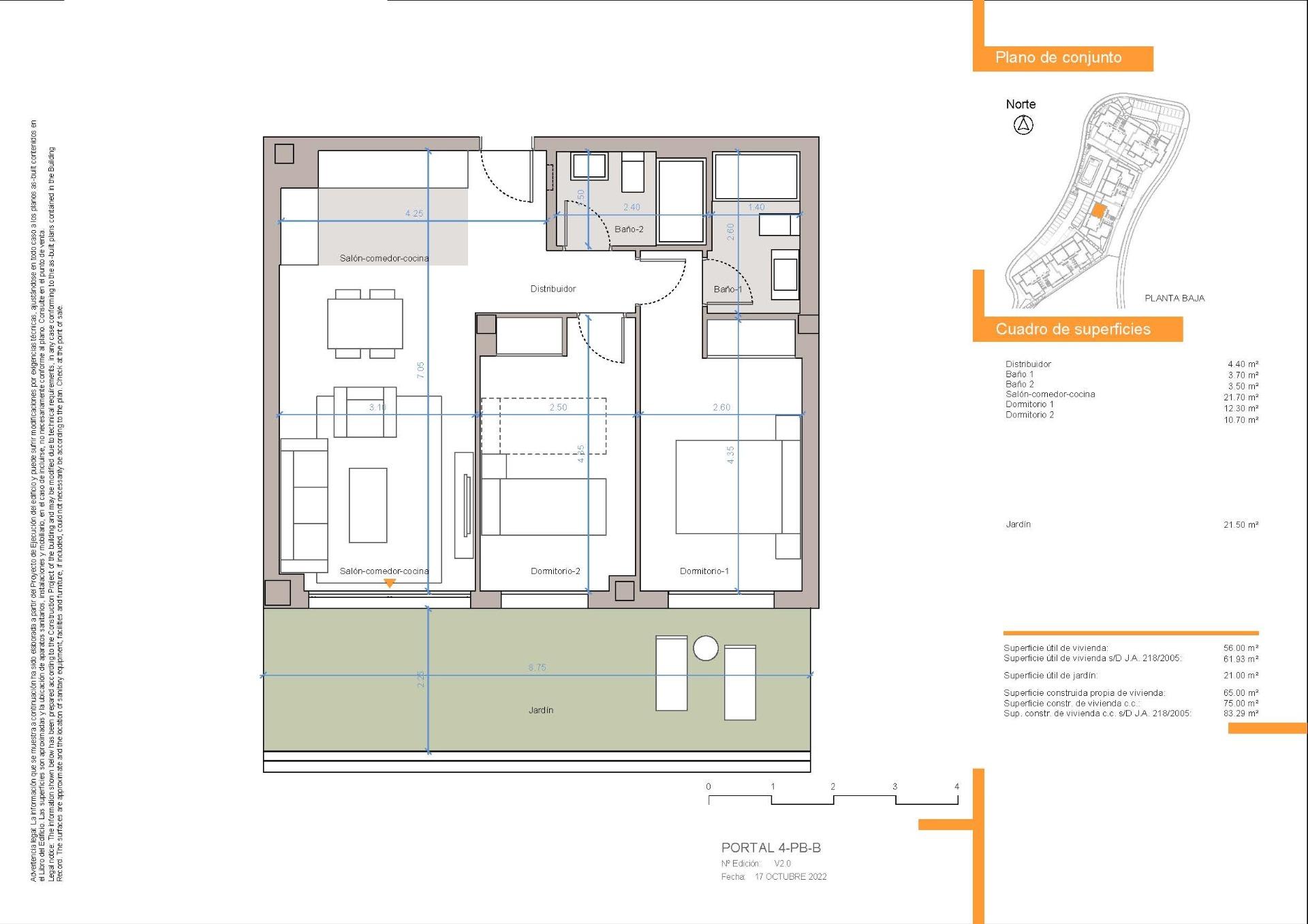 2 Bed, 2 Bath, ApartmentFor Sale, Velez Málaga, Malaga
