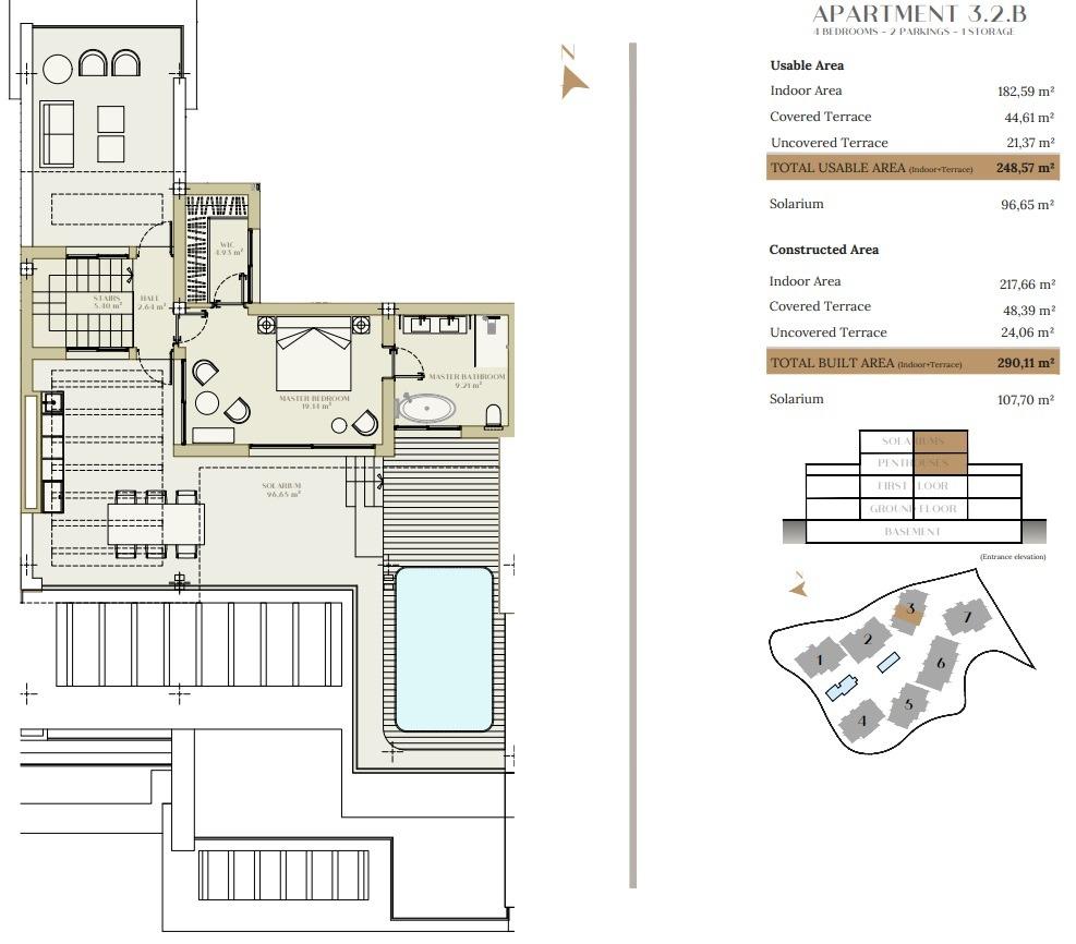 4 Bed, 4 Bath, ApartmentFor Sale, Estepona, Malaga