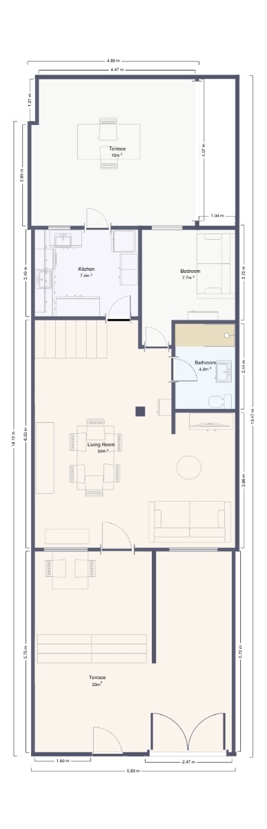 3 Bed, 2 Bath, HouseFor Sale, Pilar De La Horadada, Alicante