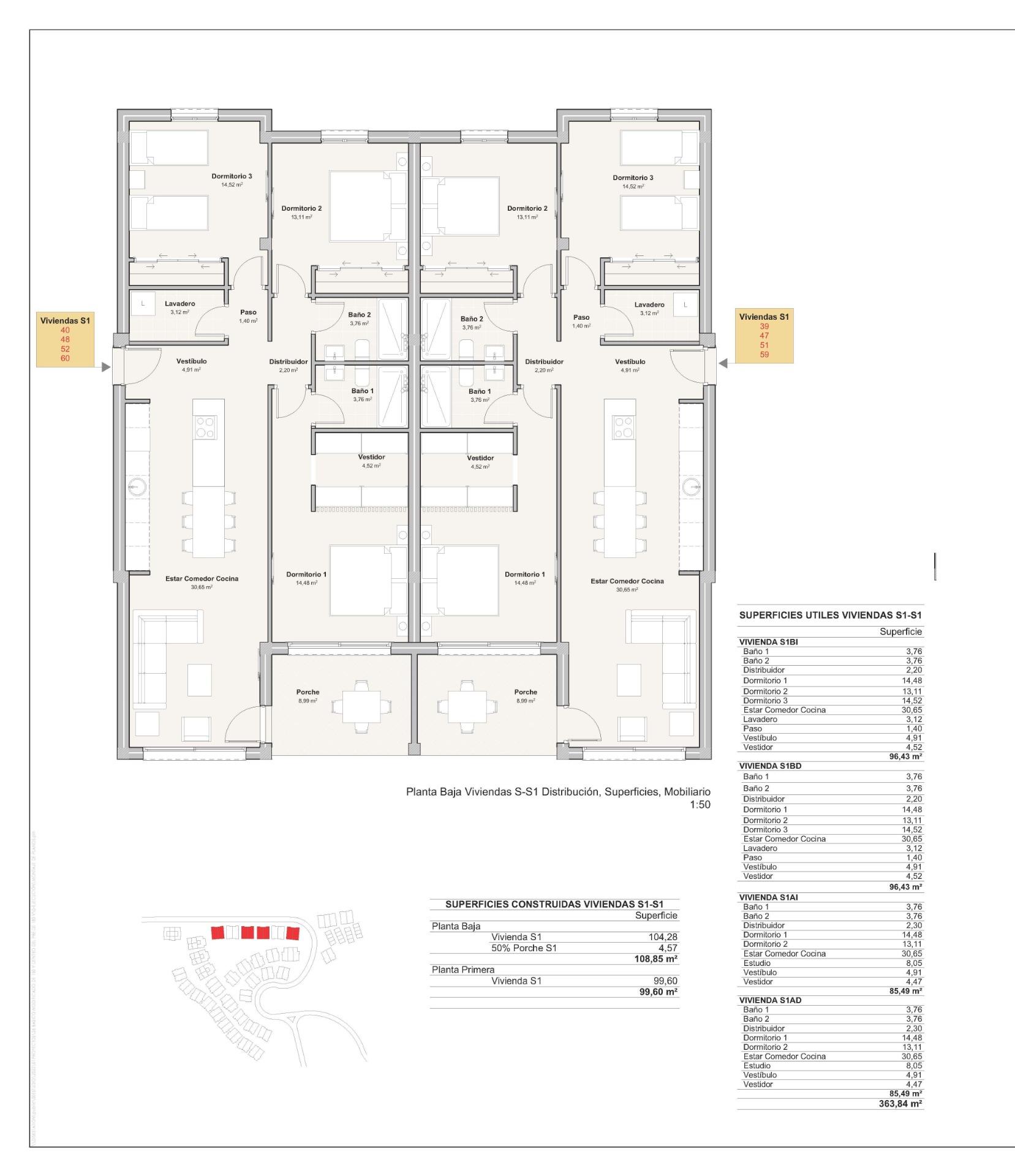 3 Bed, 2 Bath, ApartmentFor Sale, Mojacar, Almería