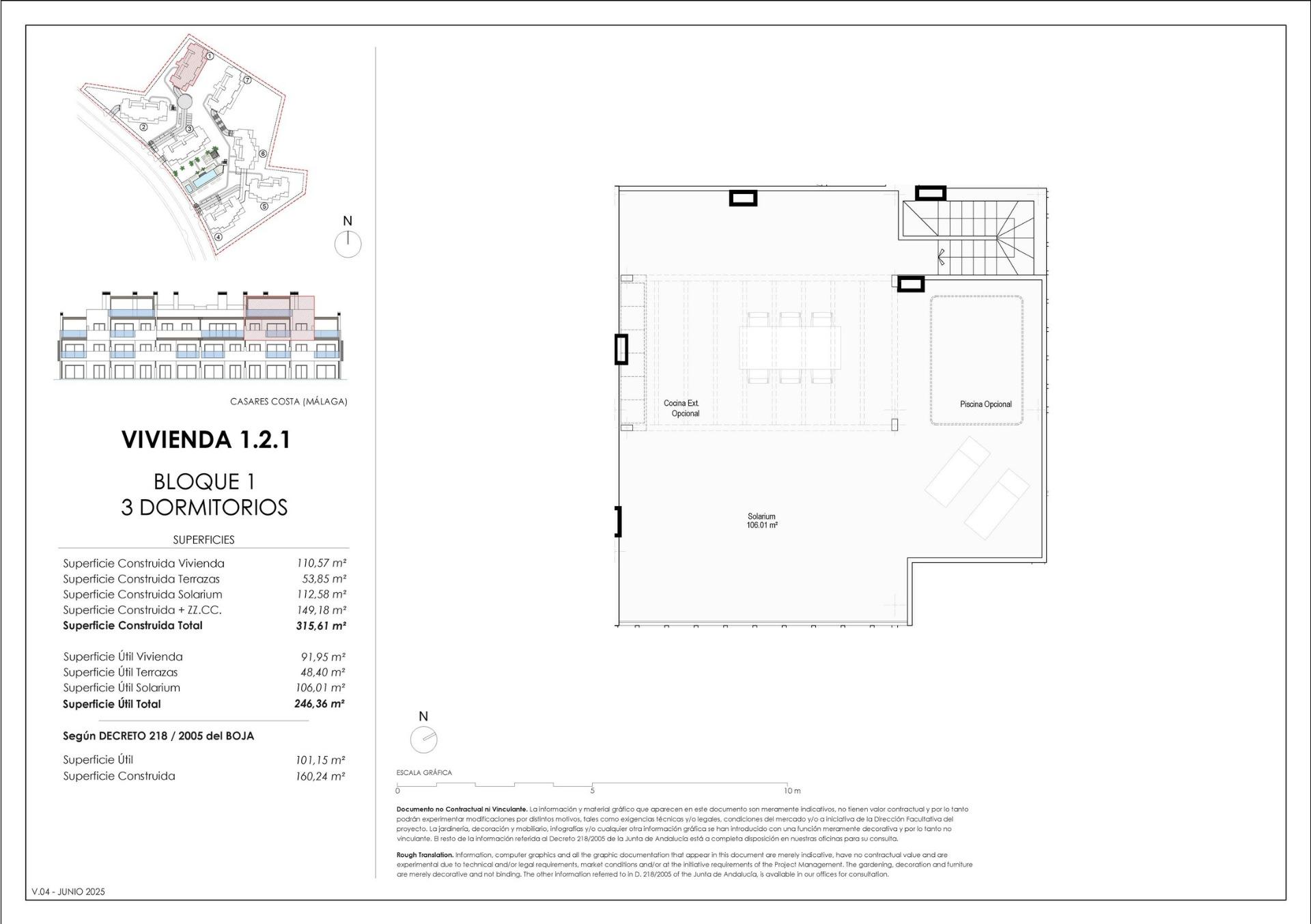 3 Bed, 2 Bath, ApartmentFor Sale, Casares, Malaga