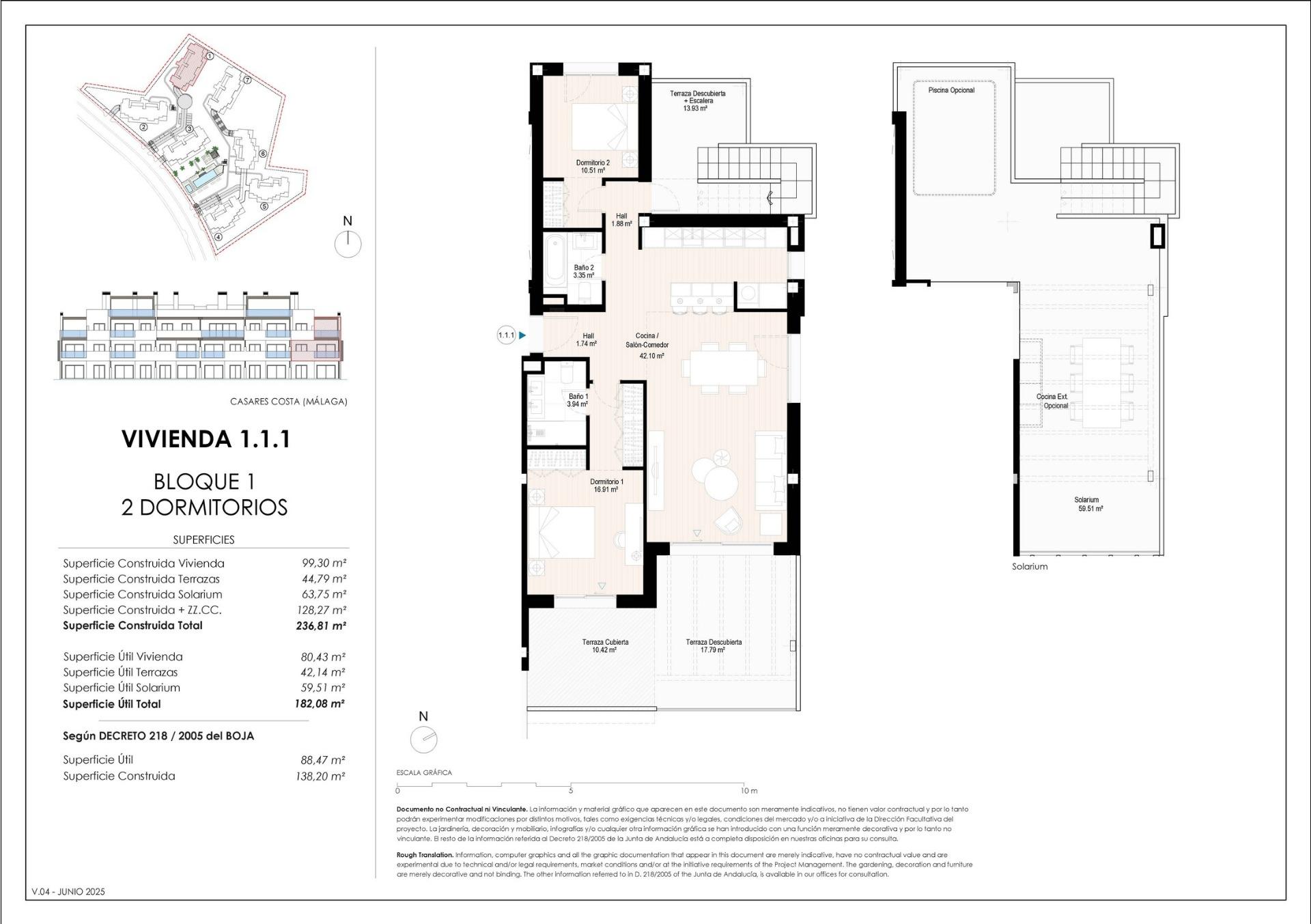 2 Bed, 2 Bath, ApartmentFor Sale, Casares, Malaga