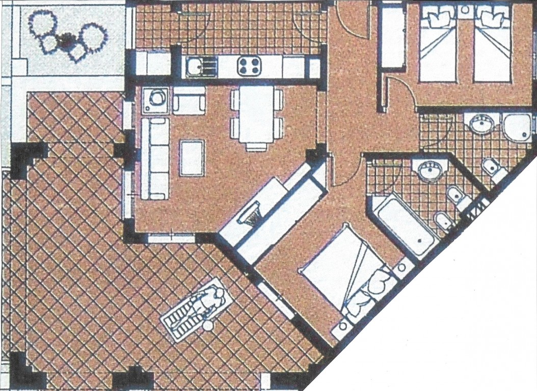 2 Bed, 2 Bath, ApartmentFor Sale, Hacienda Riquelme Golf Resort, Murcia