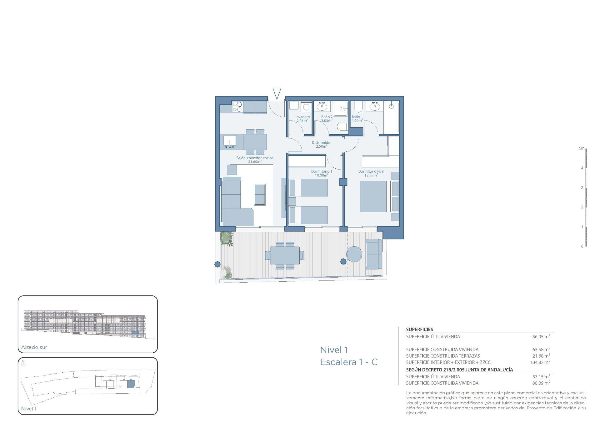 2 Bed, 2 Bath, ApartmentFor Sale, Fuengirola, Malaga