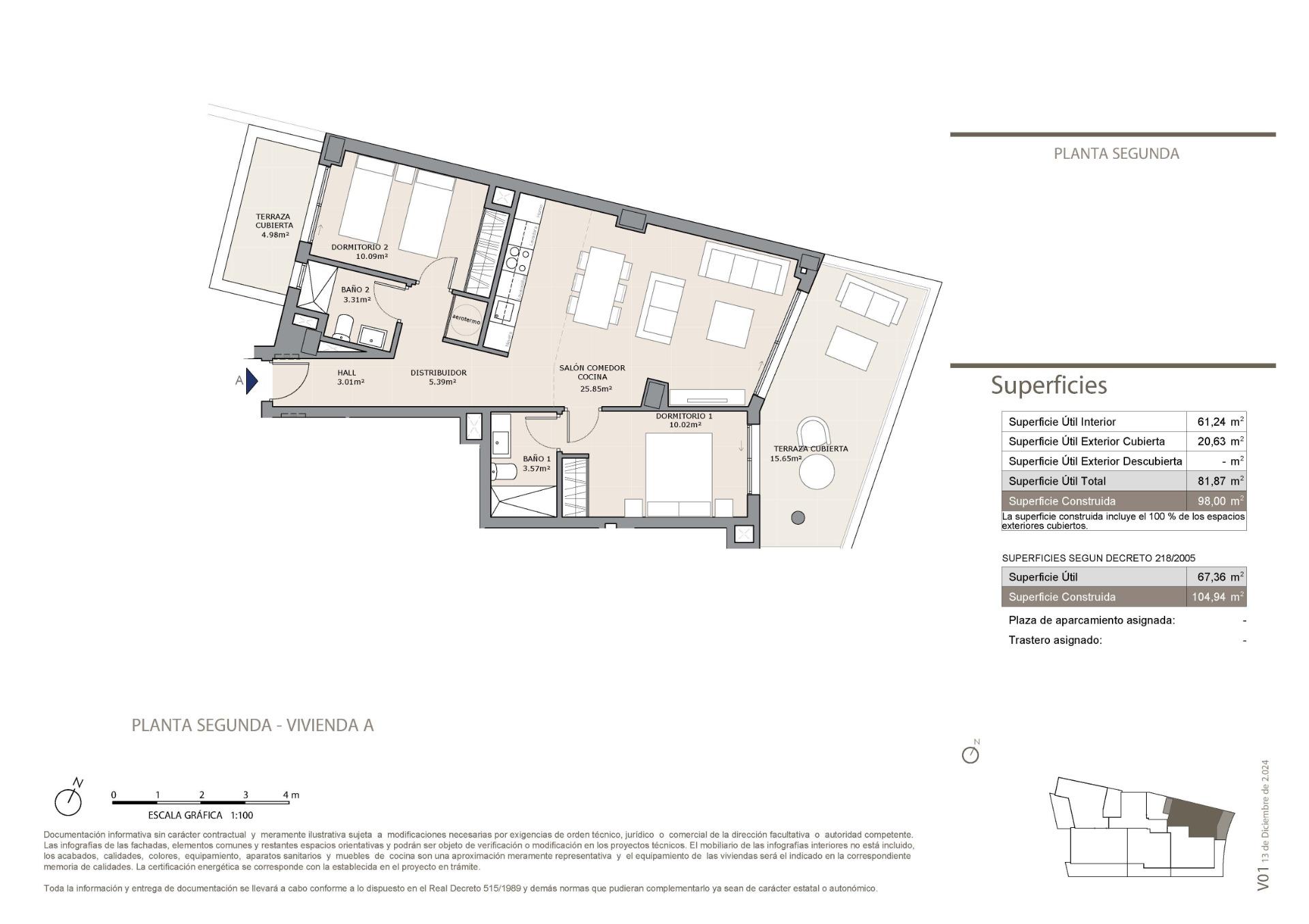 2 Bed, 2 Bath, ApartmentFor Sale, Fuengirola, Malaga