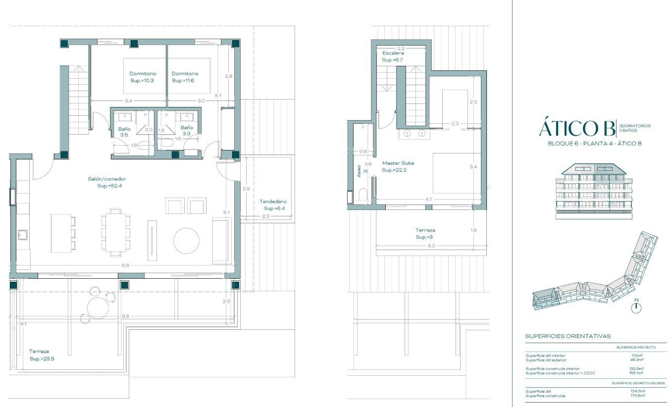 3 Bed, 3 Bath, ApartmentFor Sale, Benalmadena, Malaga