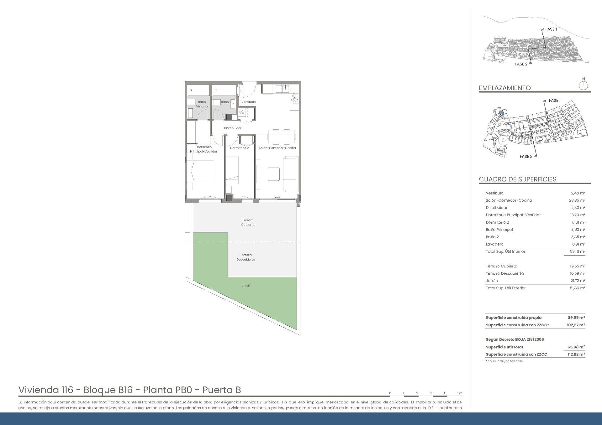 2 Bed, 2 Bath, ApartmentFor Sale, Mojacar, Almería
