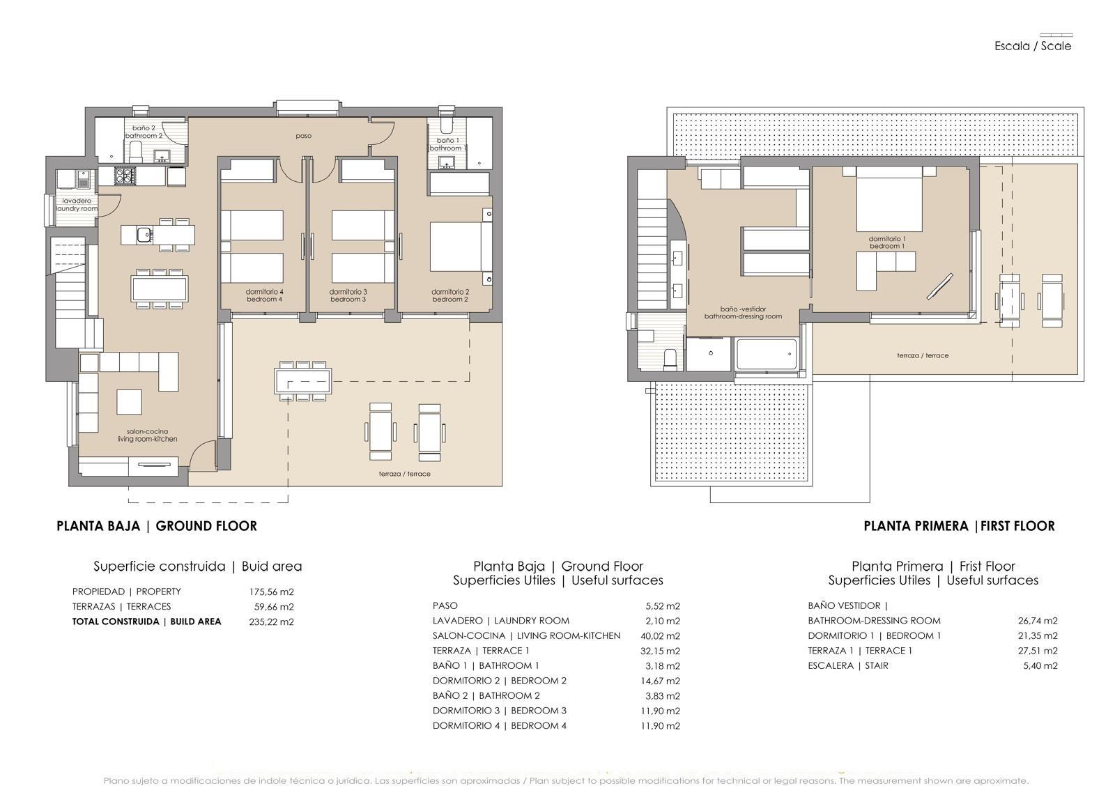 4 Bed, 3 Bath, HouseFor Sale, Orihuela, Alicante
