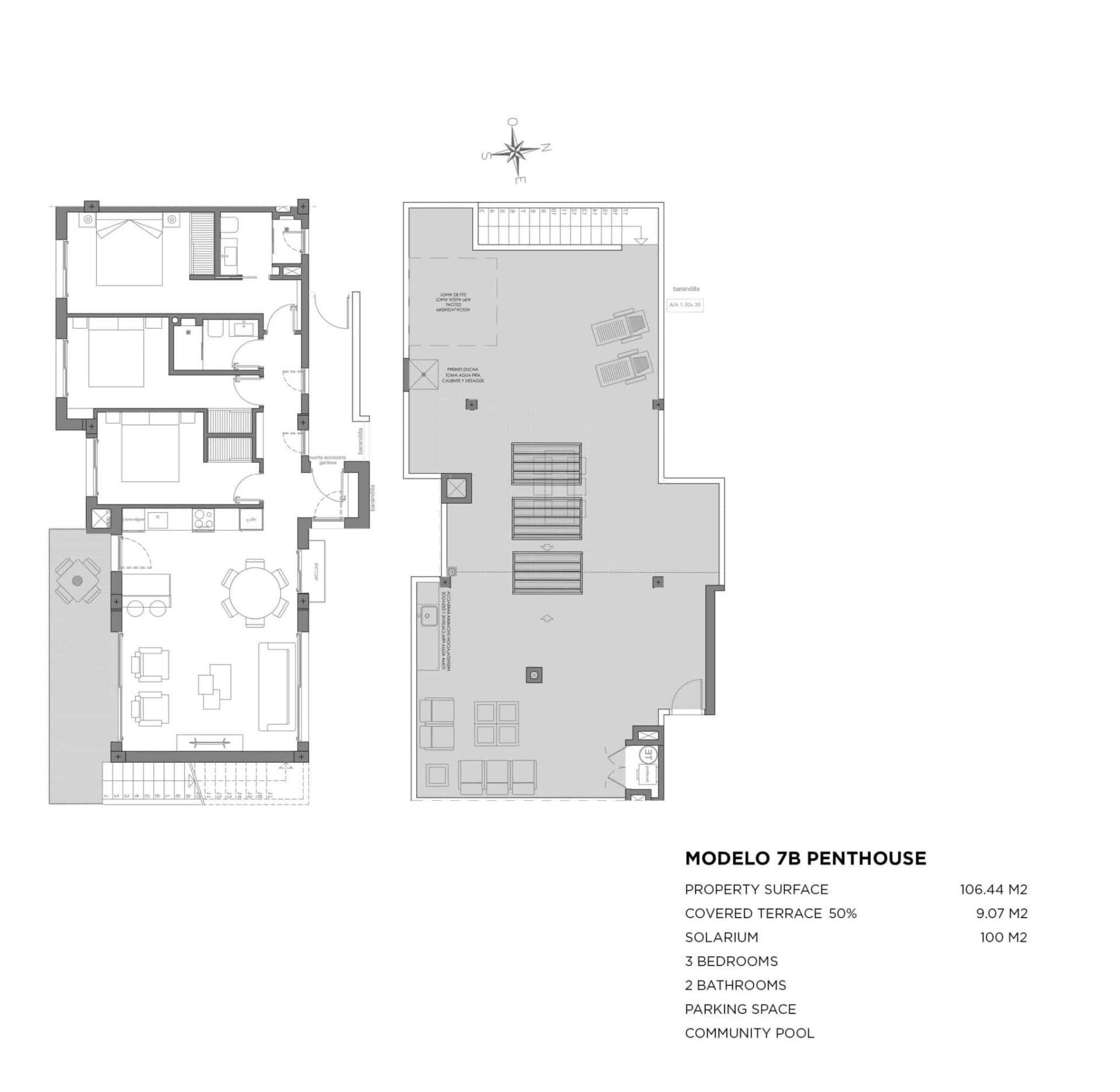 3 Bed, 2 Bath, ApartmentFor Sale, Los Alcazares, Murcia