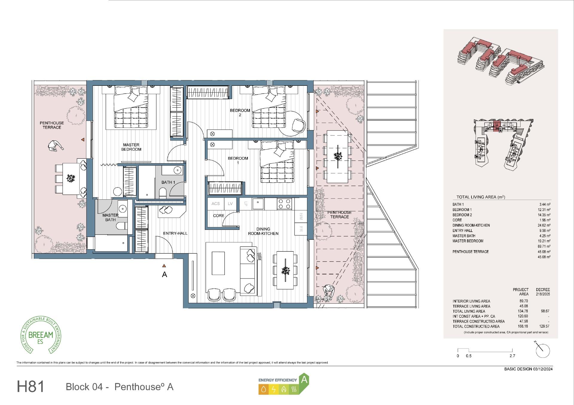 3 Bed, 2 Bath, ApartmentFor Sale, Mijas, Malaga