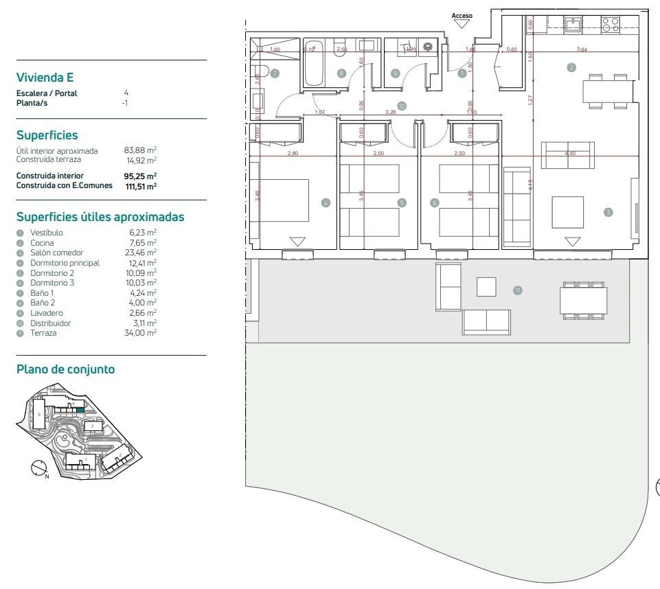 3 Bed, 2 Bath, ApartmentFor Sale, Mijas, Malaga