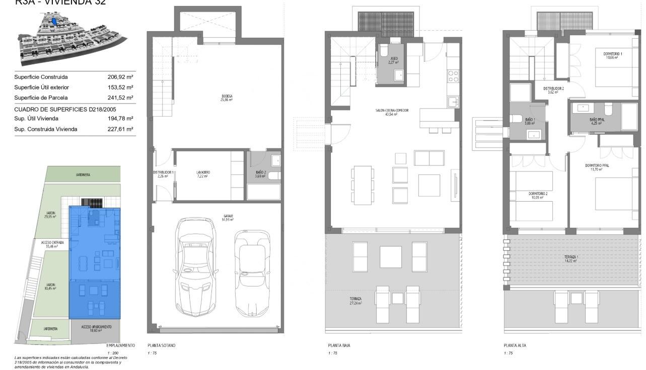 3 Bed, 3 Bath, HouseFor Sale, Estepona, Malaga