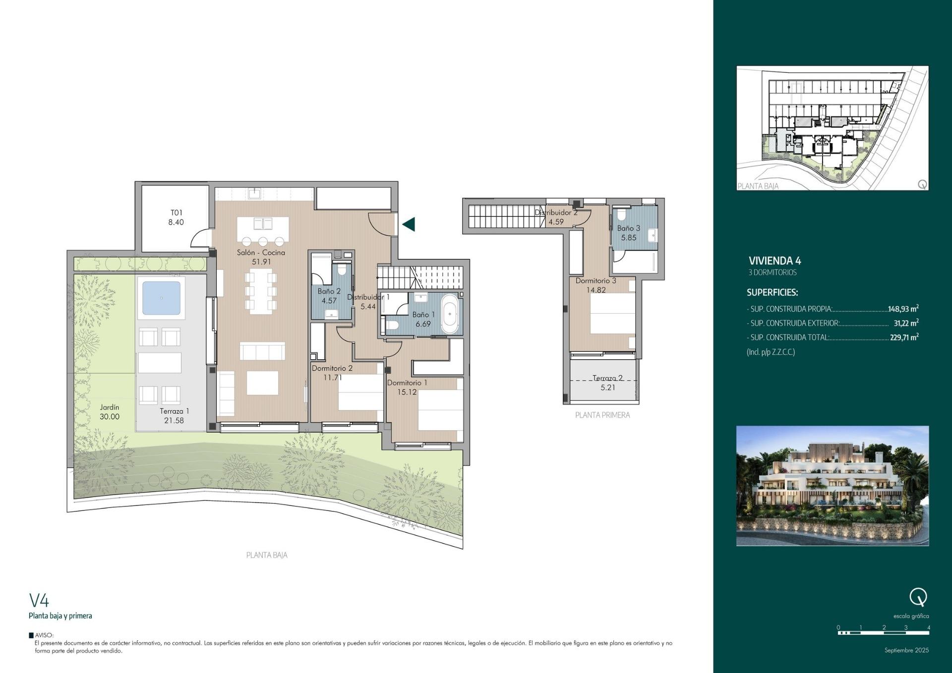 3 Bed, 2 Bath, ApartmentFor Sale, Marbella, Malaga