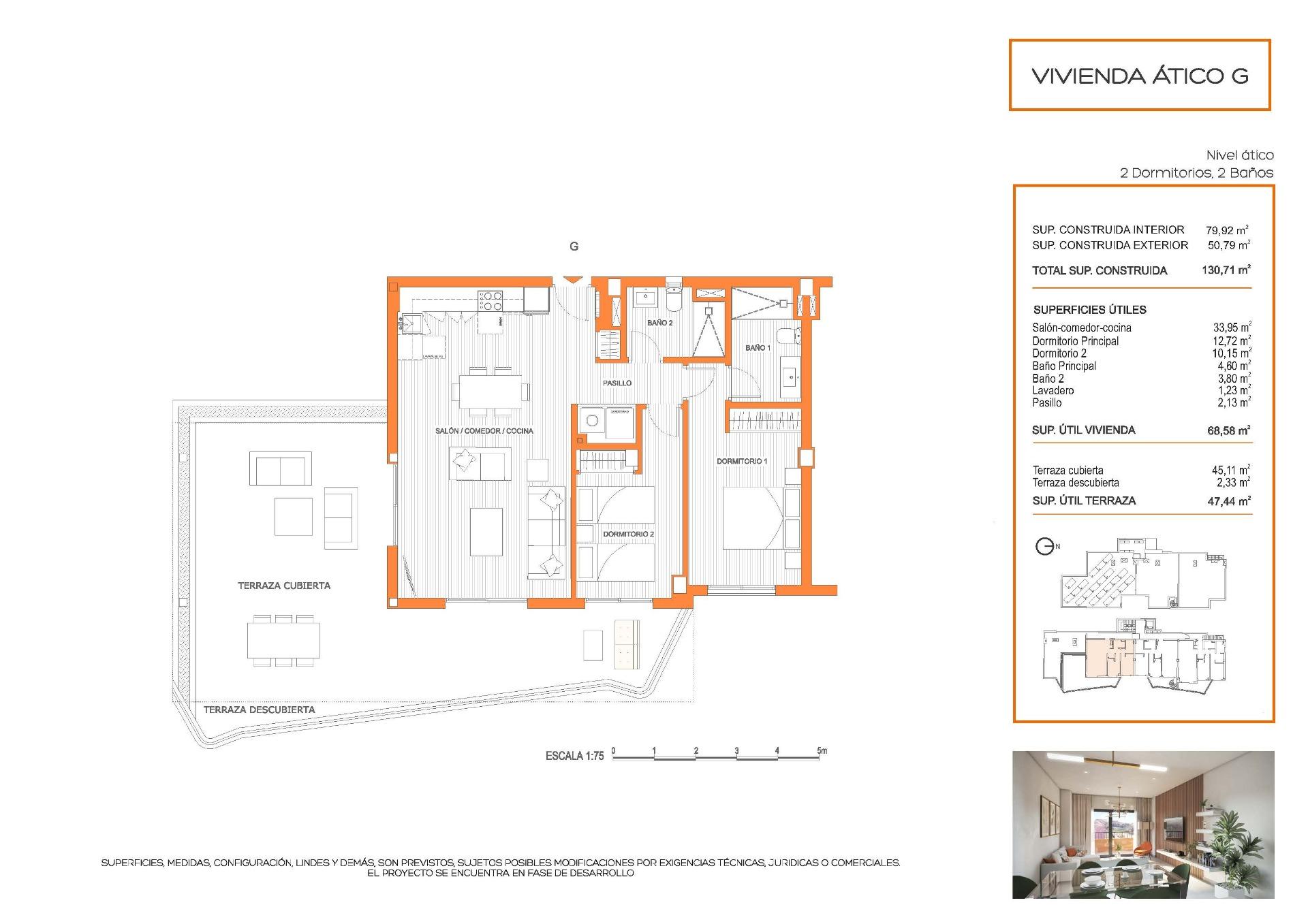2 Bed, 2 Bath, ApartmentFor Sale, Fuengirola, Malaga