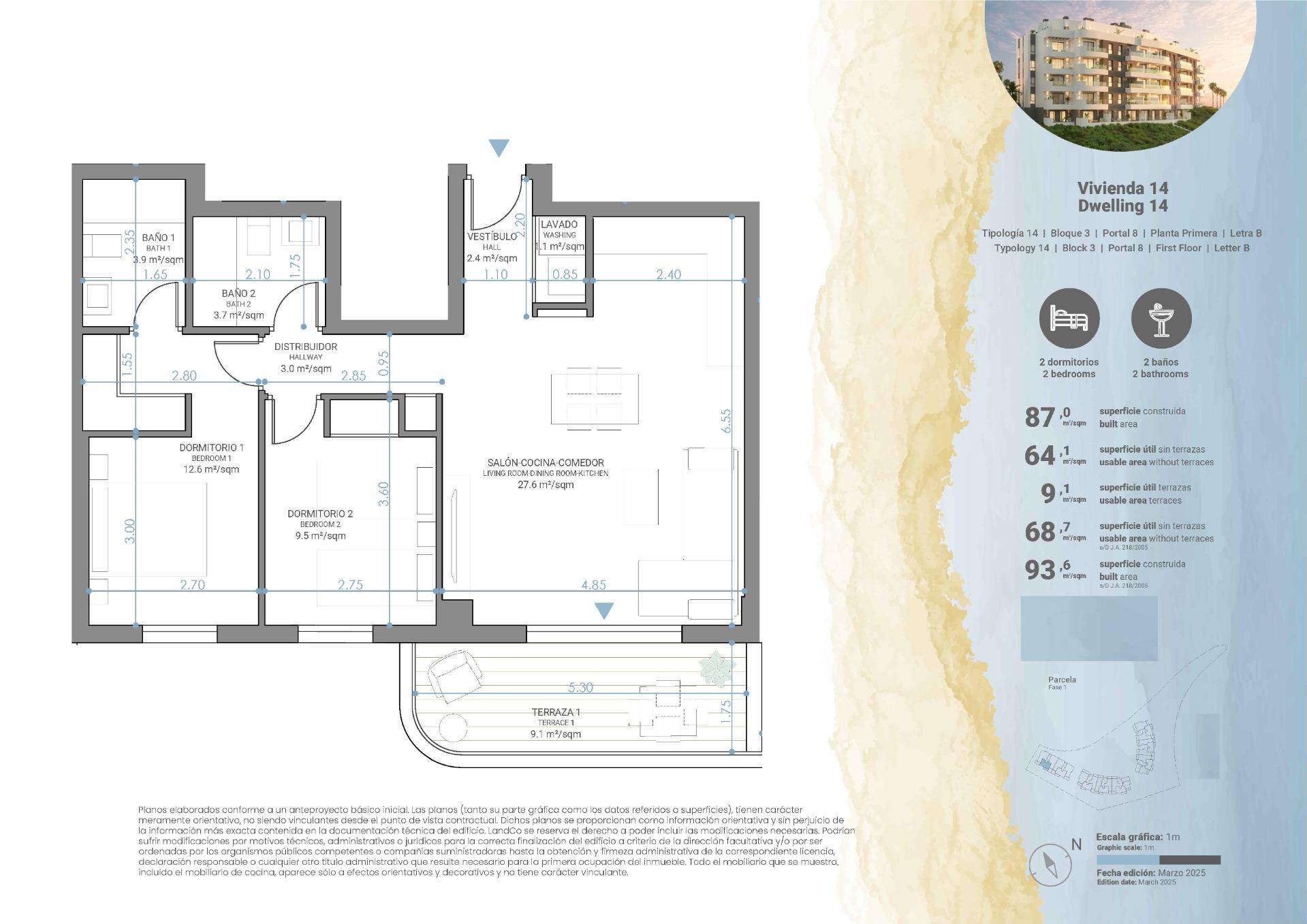 2 Bed, 2 Bath, ApartmentFor Sale, Mijas, Malaga