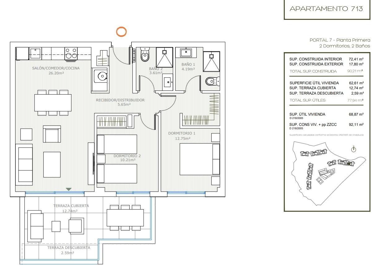 2 Bed, 2 Bath, ApartmentFor Sale, Mijas, Malaga