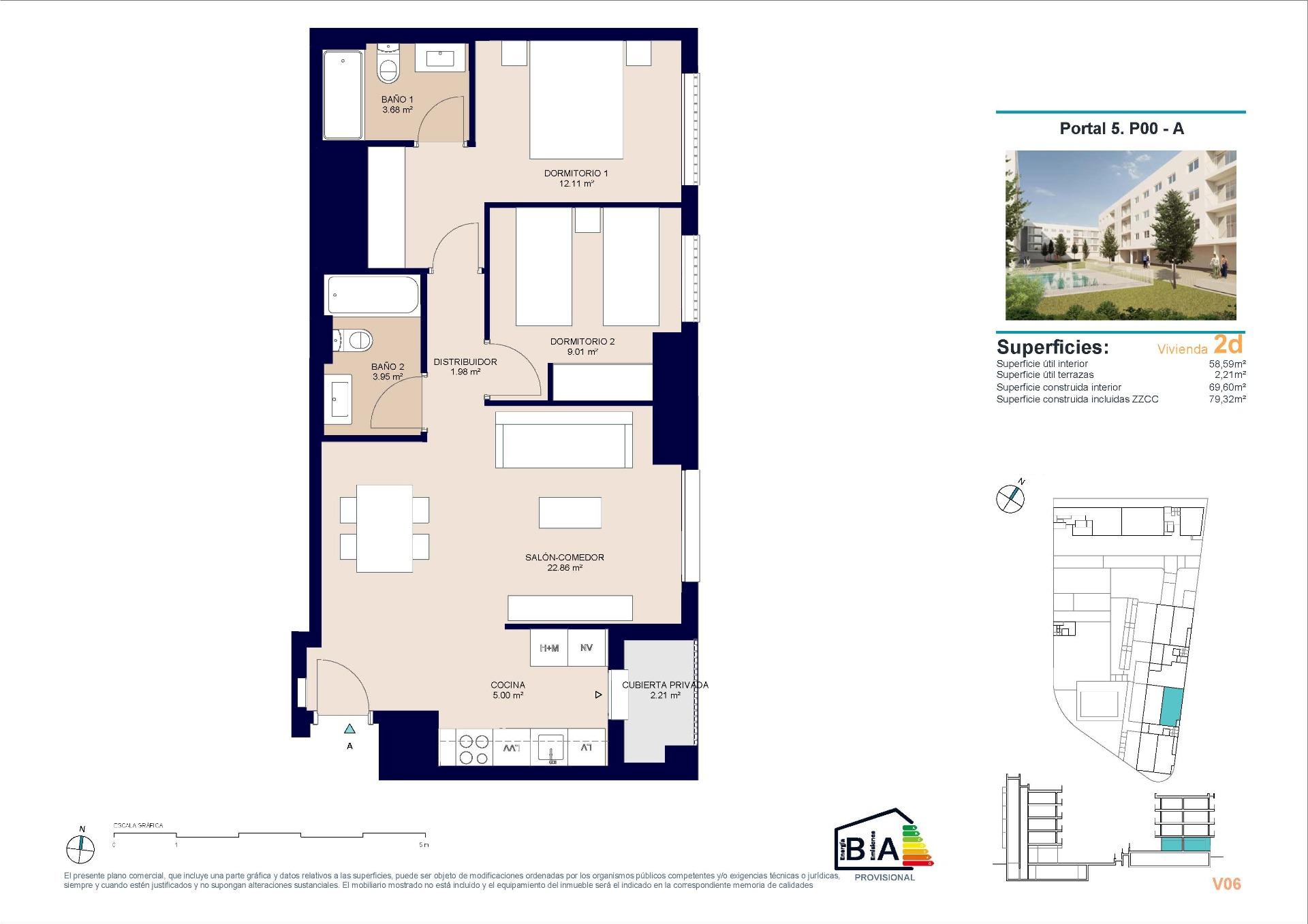 2 Bed, 2 Bath, ApartmentFor Sale, Alicante, Alicante