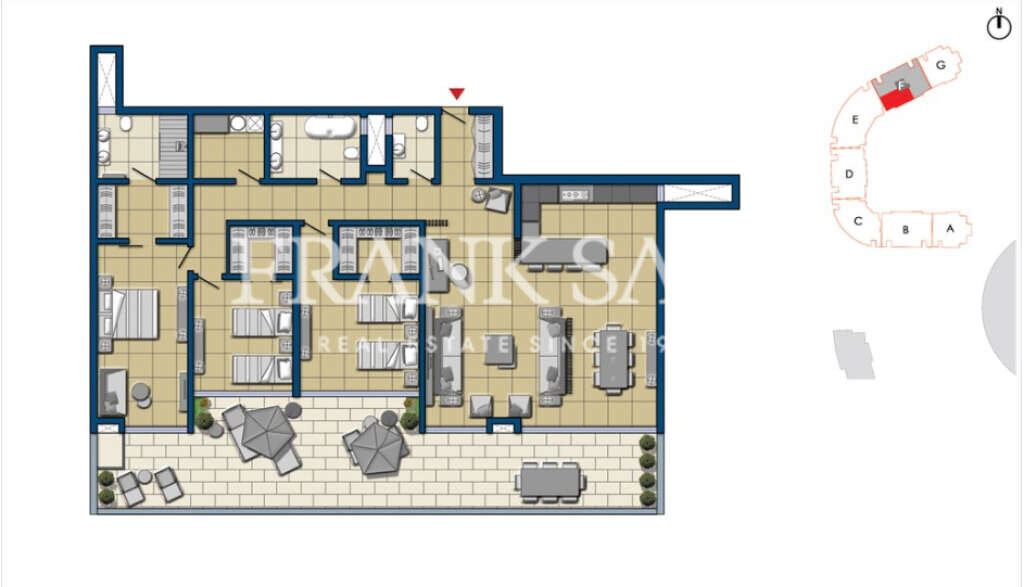 The Shoreline at Smart City, 2 Bedrooms Bedrooms, ,2 BathroomsBathrooms,For Sale,FRSA-323087