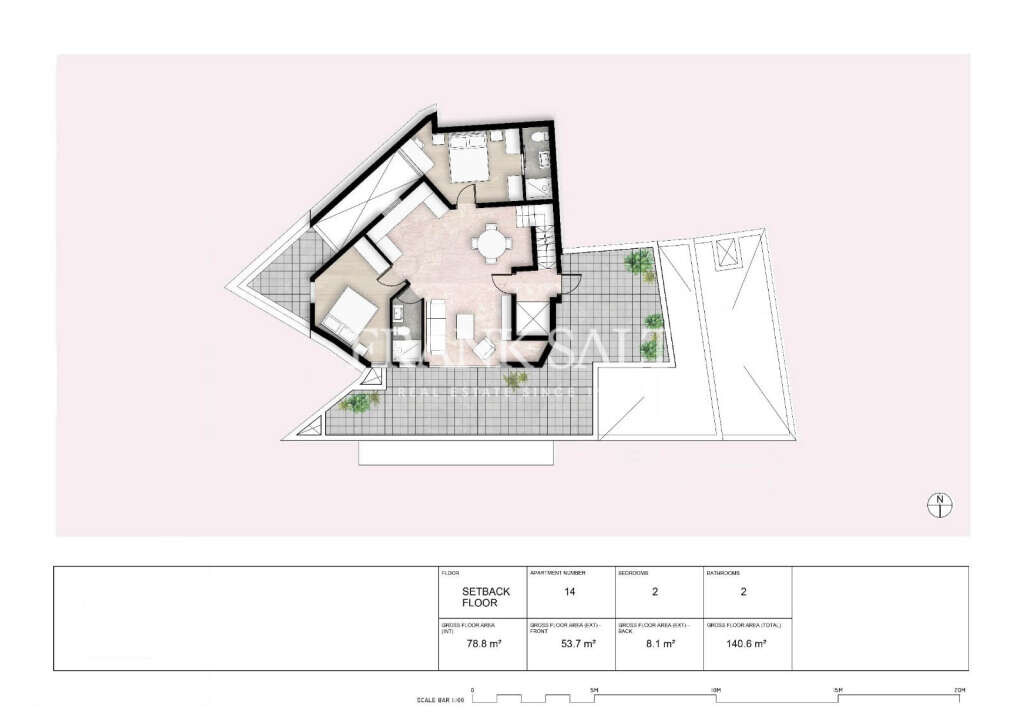 St Julians, 2 Bedrooms Bedrooms, ,2 BathroomsBathrooms,For Sale,FRSA-353743