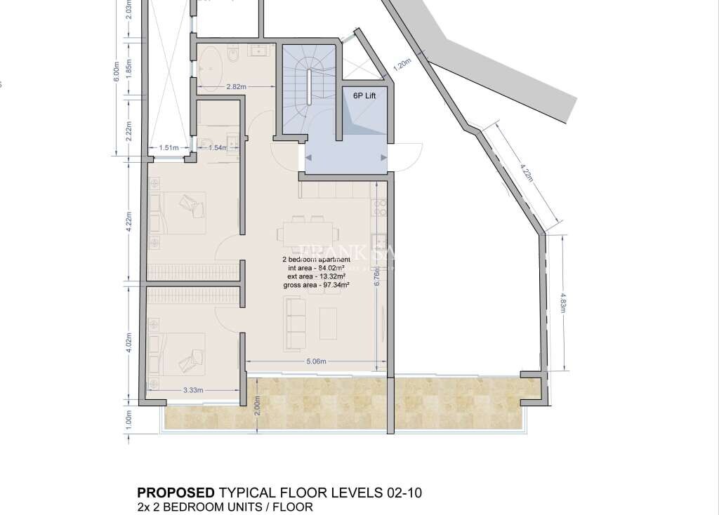 Sliema, 2 Bedrooms Bedrooms, ,1 BathroomBathrooms,For Sale,FRSA-419961