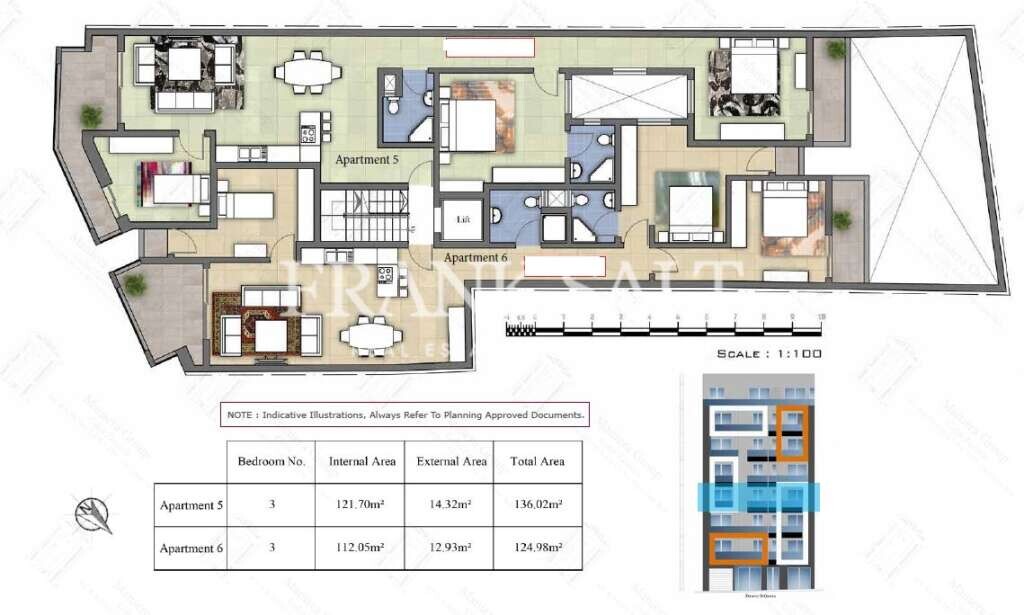 Qawra, 3 Bedrooms Bedrooms, ,1 BathroomBathrooms,For Sale,FRSA-510133