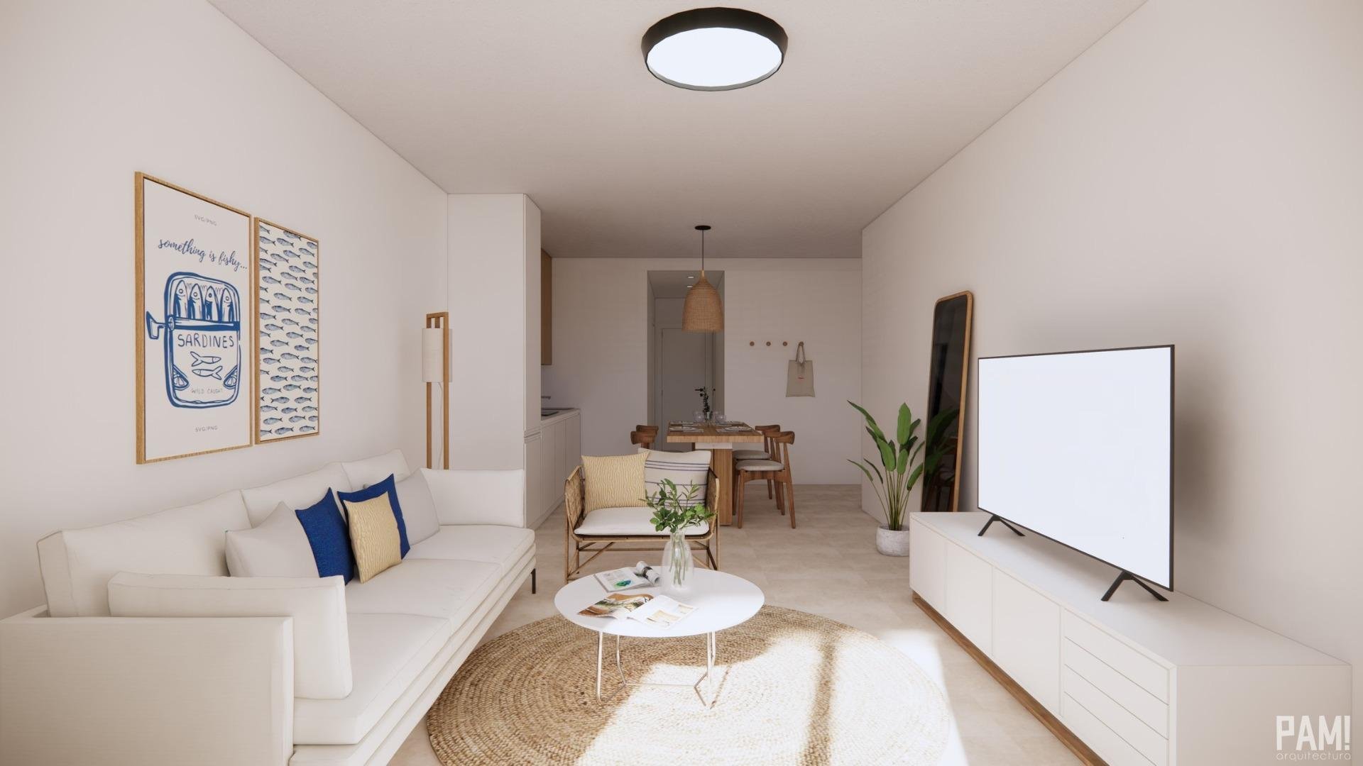 3 Bed, 2 Bath, ApartmentFor Sale, Pilar De La Horadada, Costa Blanca